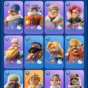 WOS194 | State 3294  - GOOD PET -  VIP 7 - 108M Power  - 2 Avatar Frame - 2 Marching - 2 Nameplate - 1 Name Card -  T10  - Image 1