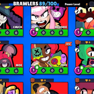 215 SKINS  89 BRAWLERS  24 HYPER CHARGE  29 MAX TOTAL  46361 TROPHIES  INSTANT DELIVERY  - Image 8