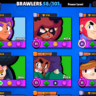  🔥21350 Trophy!2 BUFFY🔥(COLT BULL)  | 85  SKIN  |   15 MAX  |  15  HYPER  | NC-FREE  |  58 BRAWL  |  5 x lvl-10- P24 - Image 4