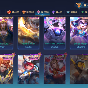 M310|LVL96|131HEROES|458SKIN|MEGACOLLECTORIII|2LEGEND|4ASPIRANTS|2STARWARS|5KOF|4SANRIO|MYTHICALGLORYS39 - Image 2