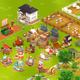 13 HD ACCOUNT LVL 52 BARN 3050 SILO 825 LOGIN SUPERCELL ID NEW FOR ANDROID EMULATOR IOS - Image 1