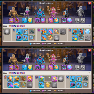 Th14 Full Max [League King] [] Nothing Left [] Equipments-9x-Epic Almost Max [] XP-158 [] BH-Near Max [] NC-Free [] BEST - Image 4