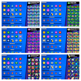 Trophy 60K [Legendary Rank Hit] [] Brawler Max 53x [] 100x Brawler Unlock [] Hyper 36x [] Total Collection-303x-Skins   - Image 5