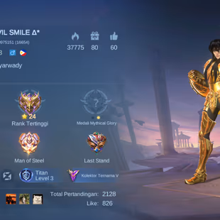 RC206|LV 43|HERO 76|SKIN 166|RENOWNED V|ALL EMBLEM MAX|KARINA KOF|GRANGER PRIME|CHOU LIBRA SHIRYU|NATALIA COLLECTOR|CHOU - Image 2