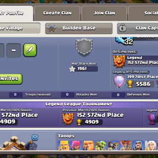 RR💥TH 18 [ FULL DEFENCE MAX ]💥200 WALL MAX | HERO 105/105/83/80/55/15 | 16 EPIC EQ 6 EPIC MAX 4 EPIC LV-23 | XP-240 - Image 7