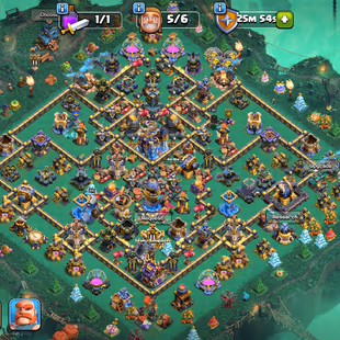 Closely Max 18--Good Heros- All pets max & All epic max type- Nc Possibal -Buildee base max -Profile flame-Link to buyer - Image 1