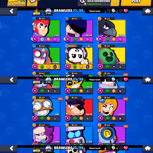 ||TROPHY:21781||5 BRAWLER MAX LEVEL||30 BRAWLER 9 LEVEL||72 BRAWLER||81 SKIN||53 DIAMOND - Image 3