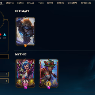 SEVER [ OCE ] - 73 LVL  - GOLD LAST RANK - 18 SKINS - 54 CHAMP [ 4333 BE - 0 RP ] - FULL ACCESS  - Image 3