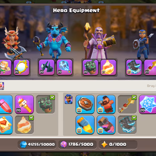 239-XP | TH18 CLOSE MAX | HERO-105-105-84-80-55 | AF-MAX!MM-MAX!FB-MAX!EB-MAX | BH MAX | NICE SKINS | DEFENCE MAX - Image 7