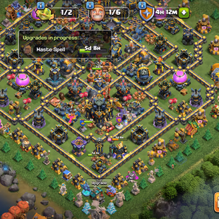 XP 241 | TH17 FULL MAXED | HERO 100-100-90-75-50-11 | NICE EQUIPMENT | FULL MAX BUILDER BASE - Image 1