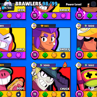 BEST OFFER | 81K TROPHY | 98/99 BRAWLER | 22X HYPEE | 27X MAX | LEFT ALL LEVEL-10 | 270X SKINS | 57-GEM | DELIVERY INSTA - Image 6
