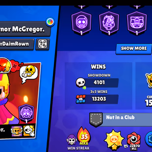 160-GEM / 3v3 WINS | 75.3K TROPHY - 320X SKINS | 101/101 BRAWLER | 72X MAX | 45X HYPER | NC AVAILABLE | BEST DEAL - Image 4