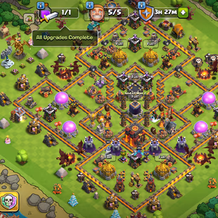 🔥TH10 MAXED[NOTHING LEFT TO UPGRADE]-7X EPIC EQUIPMENT-2X SCENERY-1X AQ SKIN-77 CWL MEDALS-FREE NC- LOTS OF MAGIC ITEMS - Image 5