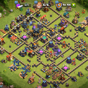 TH 17 NEAR MAX-HERO 100-96-75-39-WALLS MAX-EPIC GG 18 FB 17 EB 18-NC FREE-XP 158-STRONG DEFENSE-BEST DEAL - Image 2