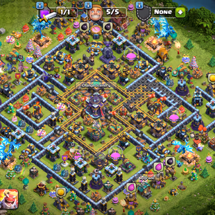 💫[ 13'000 GEMS - 1600 CWL MEDALS ]💫 HEROS: 79-70-42-52-25 ||  DECENT EQUIPMENT || NICE DEF - TROOPS || - Image 1