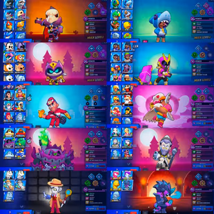 🔥 CHEAPEST 51K TROPHY🔥 31X MAX BRAWLER | 28X HYPERCHARGE | 260 SKINS | CHECK PHOTOS | INSTANT DELIVERY | - Image 6