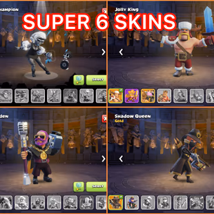 26]🎯 TH17 ALMOST MAX | 30 HERO EQUIPMENTS 👹| 6 SKINS | HEROES 84/87/55/63 | LEVEL 213 | INSTANT DELIVERY - Image 3
