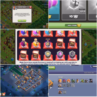 Th10 Full max -- Xp 242 -- 6 Epic equipment Max -- 35 Rear Statues -- 4800 gems available -- 828 war star -- Magic full- - Image 4