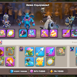 LEGEND RANK🔥TH18 MAX TYPE🔥32 EQUIPMENT MAX! 257-XP NC-500! SB/MX SnB/MX MM/MX AF/MX MS/MX HT/MX FB/MX RS/MX EB/MX - Image 7