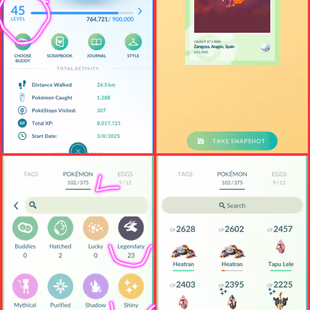 🎯LEVEL 45 YEAR 2025 OLD - 1 DYNAMAX 👹- 2 GIGANTAMAX - LEG 23 SHINY 57 - PS 350 IS 350 - 81 RARE CANDY - INSTANT - Image 2