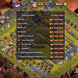 🌟TH 18 ALMOST MAX 200 WALL MAX🌟5X HERO MAX 105/105/95/80/55/12 | 6 EPIC MAX 6 EPIC LV-23! NC-500 | WAR MACHINE SCENERY - Image 4