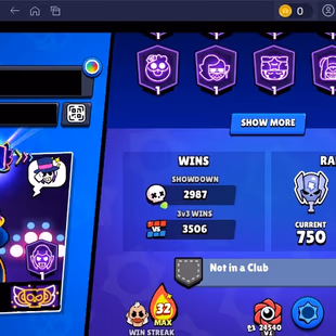 241 SKINS | 72.200 TROPHIES | 99 BRAWLERS | 13 HYPERCHARGE | 21 MAX | 35 PRESTIGE | 4 BUFFIES - Image 6