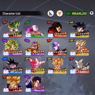 D835-IOS-Android-Vip Account 14 ULTRA Good Star-52 Legend-Vip Equipment-Many Good Team PVP-Good Zenkai-New Banner Fusion - Image 6