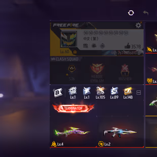 X288|Lvl 60|50 CHARACTER|DREAMSPACE LEGENDARY SET|136 COSTUME|35 VEHICLE|211 WEAPON(6 EVO+34 MYTHIC)|M1014 Green  Draco  - Image 3