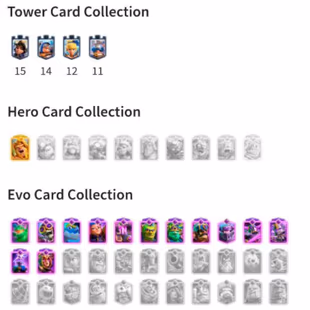 ✅GOBLIN CRYING EMOTE✅ XP-66 | 86 MAX | 26 ELITES | 112 EMOTES | 11 TOWER SKINS | 13 EVOLUTIONS | 12K TROPHIES | INSTANT - Image 2