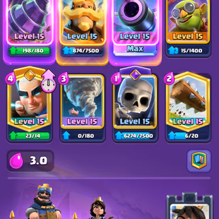 All Evo(39)]10 Heroes Card]73 Max Cards]218 Emotes]12143 Trophy]Level-74]Nc-1.5k - Image 6