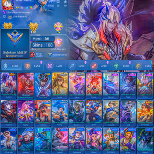 HERO 66 SKIN 106 | EMBLEM GOOD | VESSEL OF GLUTTONY CECILION | LUCXBOX HAYABUSA| EPIC GUSION| HERO GOOD| INSTAN DELIVERY - Image 2