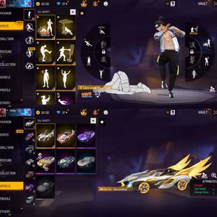 iOS/Android- Global - Level 63 - Rank Diamond - Set 95 - Emote 42 - Weapon 276 - Artifact 6 - Mythic 44 - Epic 85 - Code - Image 3