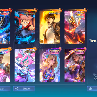 RARE GUS YIN ACCOUNT || EX 31 STAR || JJK AOT YIN || LEGEND 11-11 GS || 223 SKIN || ALMPST EXALTED COL || GOOD RECALL - Image 1