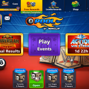 ORIGINAL YOME ACCOUNT | Level 371 | 1 Billion Coins | 15 Legendary Cues | Galaxy Cue Upgraded | Fresh Account - Image 8