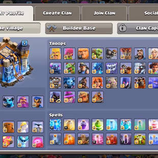 💎 FULL MAX TH 18 🍓 EPIC EQUIPMENTS MAXED | MAX PROFILE SUPERCHARGED DEFENCES GHOST SET BUILDER'S APPRENTICE MAX 295 XP - Image 3