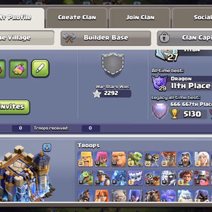 TH 18 HIGH DEFENCE | 15 EPIC EQUIPMENT 8 EPIC FULL MAX | 3X HERO MAX 88-105-75-80-55 | 125 WALLS MAX | LONGSHOT MAX - Image 3