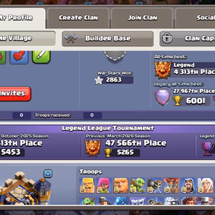 TH18 SUPER RARE 🌟 FULLY DECORATED 🌟 34 EQUIPMENT MAX | LEGENDARY SNAKE SET | MAX DEFENSE | ALMOST MAX HEROS | INSTANT - Image 5