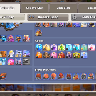 🔥TH 18 ALMOST MAX🔥XP 230-FULL MAX 17-[ 5 EPIC EQUIPMENT MAX-HERO 100-100-90-75-50-MEDALS 420-MAGIK SKINS-BEST DEAL - Image 4