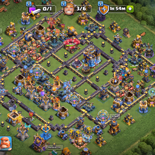 Th18 Almost Max | [6-Hero Maxed] | [Blacksmith [14-Epic Almost Max] | Wall Max Full |  Defence Max | XP-241 | NC-Yes | B - Image 1