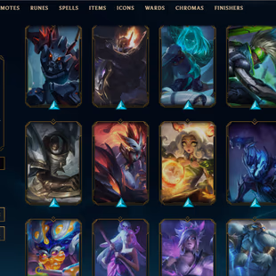SEVER [ TR ] - 404 LVL  - GOLD I  - 127 SKINS - FULL CHAMP [45095 BE - 38 RP ] - FULL ACCESS  - Image 5