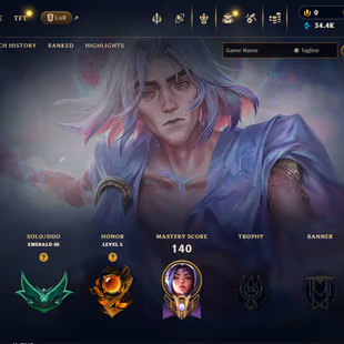  EUW Emerald  Account  High MMR  Instant Delivery - Image 1