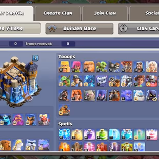 414💃TH18 NEAR MAX PAID 50x SKIN 10x SCNRY💃[5 HERO MAX-105-105-95-80-55-12] [14 EPIC EQUIPMENT MAX ALMOST] NC YES - Image 3