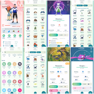 LEVEL 57 😍 SHINY MEWTWO 🔥 SHINY RAYQUAZA | 18 SHINY LEGENDARY | 189 LEGENDARY | 76 SHINY | 4 SHINY DYNAMAX . - Image 1