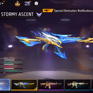 M7 | Level 62 | 450+ Fashion | 4 Evos | 6 year old badge | 3k+ Like | 29 Emotes | Prime 4 | Cobra Emote | Golden McLaren - Image 2