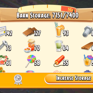 206 level | 7400 Barn Storage | 5150 silo storage  | 2.8 M Coin | 50 gems |  Android & Ios - Image 3