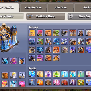 🔥TH-18 HUGE ACCOUNT - CHAMPION MAX 🔥 SB(MAX) AF(MAX) RS(MAX) EB(MAX) | PAINTER SCENERY | INSTANT DELIVERY - Image 4