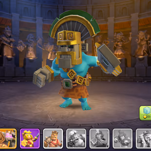 🌟( EP RANK) [ TH18 ]🌟 EPIC MAXED || HEROS 105-101-62-69-55 [ RARE 15x (ALL) EPIC EQUIP] || MAX BUILDER BS || FULL SAFE - Image 8