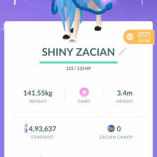 🔥 LEGENDARY SHINY ZACIAN 💎 34 SHINY - LEVEL 48 - 80 POKEMON - CHEAP - INSTANT AVAILABLE - Image 2