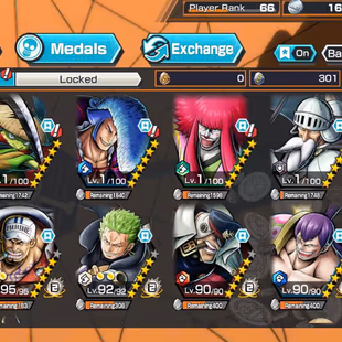 BR651-IOS+Android-Hyber 60+6 Ex(Gear 5 Full Boost+Kizaru Have 2 Skins+Lucci+Roger)+Color Medal+Support 165+Many BF Max - Image 5