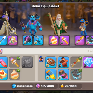 BEST DEAL | TH18 NEAR MAX | SB-MAX!AF-MAX!FB-MAX!RS-MAX!EB-MAX | HERO-101-102-90-80-55 | 247-XP | BH MAX TYPE | 2.1K-WS - Image 7